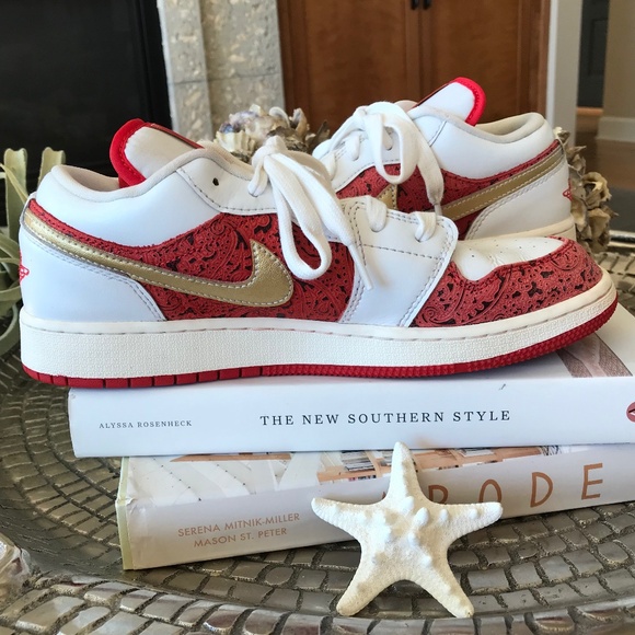 NIKE AIR JORDAN YOUTH 1 LOW SE “SPADES” - Picture 9 of 13